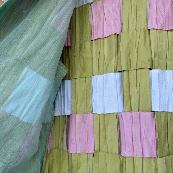 Fantazia Faux Suede Ribboned Jacket or Blouse - Picture 5 of 12